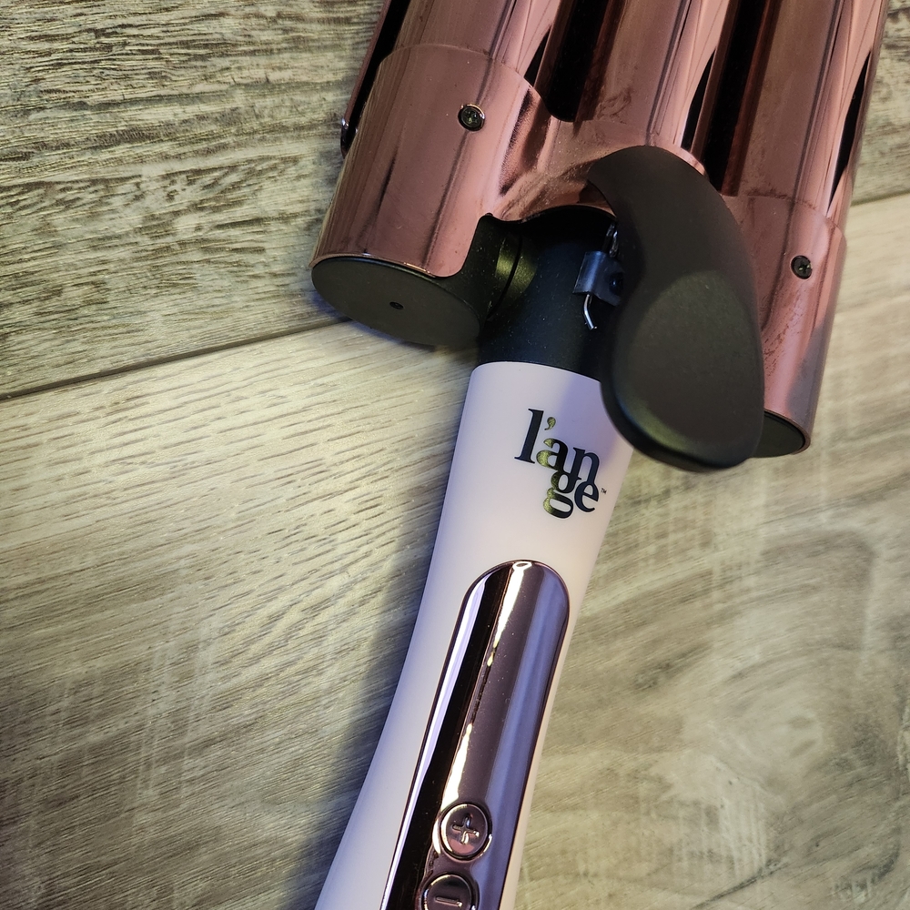 Lange Triple Barrel Pink and Black Hair Styler - Picture 3 of 8